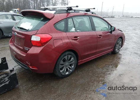 2012 Subaru Impreza 2.0I Sport Limited z USA, uszkodzony, nr VIN JF1GPAU65CH220504